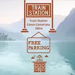 Loft Park & Rail Private Parking Included Côme